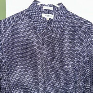 Ron Chereskin Vintage Casual Short Sleeve Button Down Shirt Large